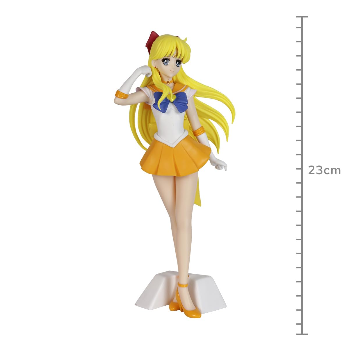 Banpresto Figurine Super Sailor Venus Pretty Guardian Sailor Moon Eternal The Movie - Paillettes et Glamours 23 cm BP19712 Multicolore Banpresto Figurine Super Sailor Venus Pretty Guardian Sailor Moon Eternal The Movie - Paillettes et Glamours 23 cm BP19712 Multicolore